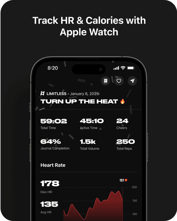 Track HR & Calories with Apple Watch